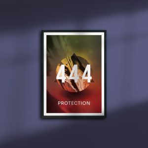 Angel Number Poster 444