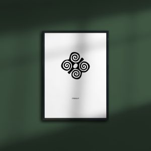 Poster Lokono Arawak symbols strenght