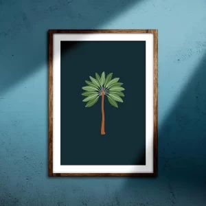 Sacred Palms in Harmony - set of two posters